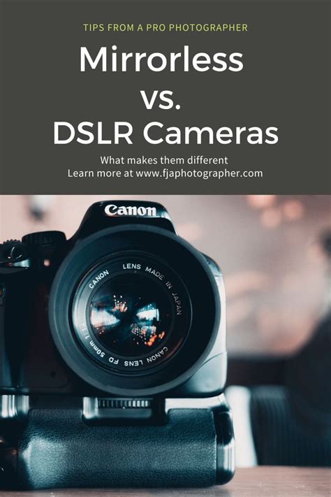 Mirrorless Vs Dslr Cameras Artofit