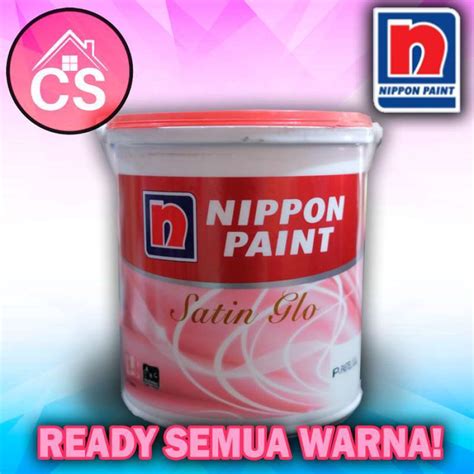 Promo Satin Glo Cat Tembok Interior Dari Nippon Paint Ready Tinting