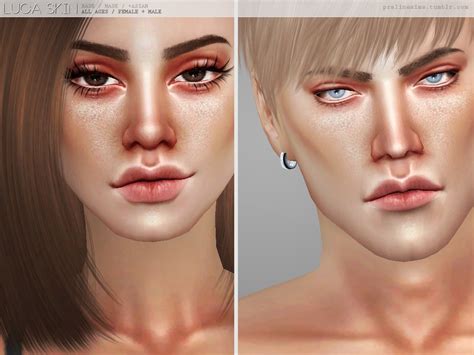 Realistic Skins Sims 4