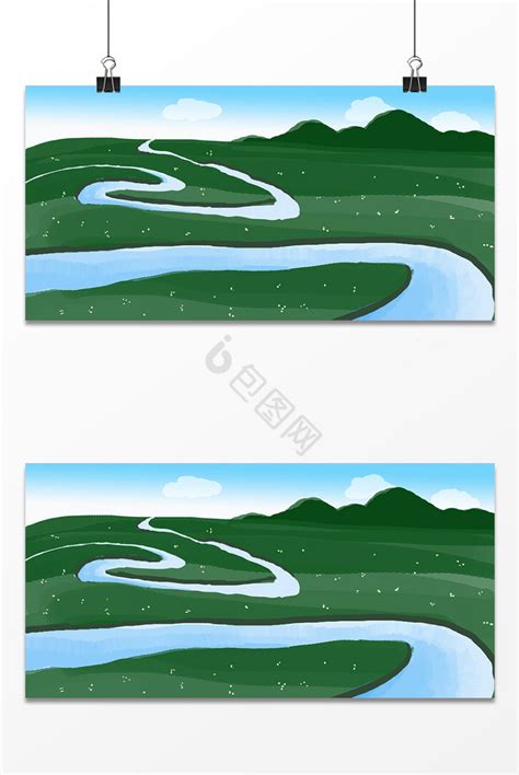 河流卡通图片 河流卡通素材免费下载 包图网
