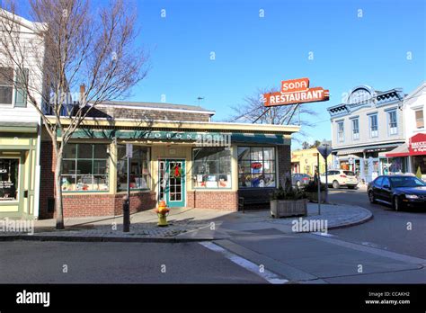 Downtown Greenport Long Island Ny Stock Photo 42031502 Alamy