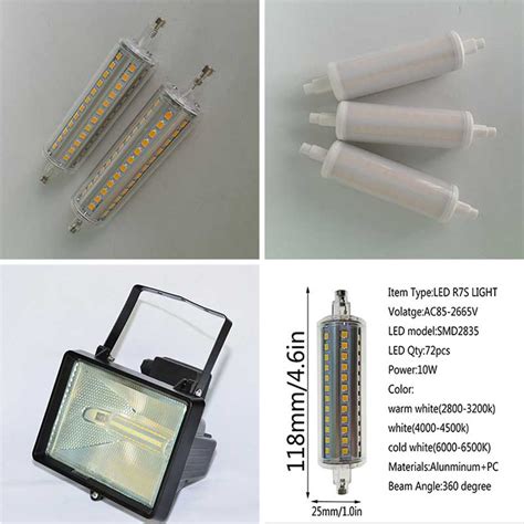 R7s Led Bulb 118mm 10w 15w 30w 3000k 4000k 6000k