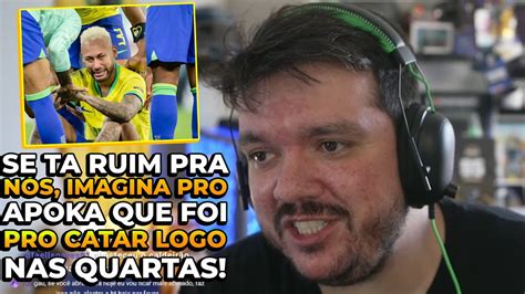 Gaules Comenta Sobre A Derrota Do Brasil Na Copa Do Mundo Cortes Do