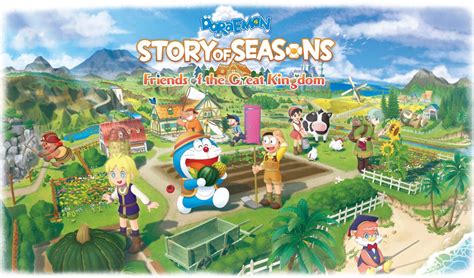 Doraemon Story Of Seasons Friends Of The Great Kingdom Llega A Switch