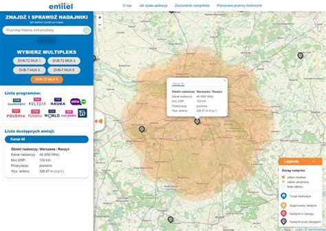 Mapa zasięgu DVB T2 HEVC Sprawdź jak ustawić antenę