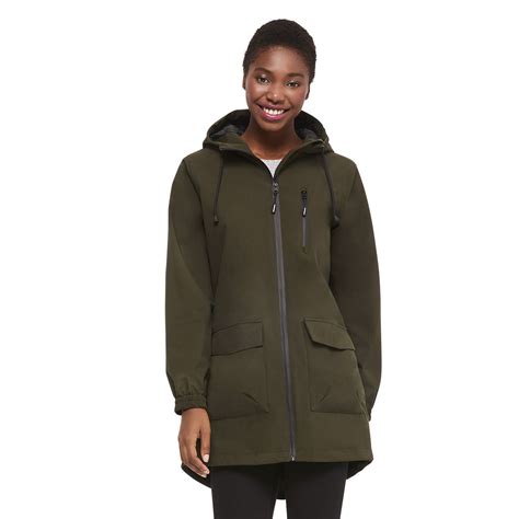 Canadiana Womens Long Rain Jacket Walmart Canada