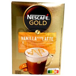 Nescafe Gold Vanille Latte Instant Coffee 8 Sticks