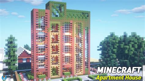 Minecraft Modern Apartment House Part 1 L Architecture Class 43