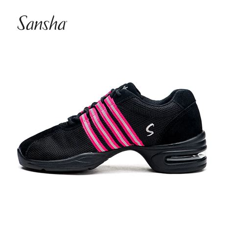 Sansha Brand Women Men Dance Shoes Jazz Hip Hop Salsa Soft Outsole