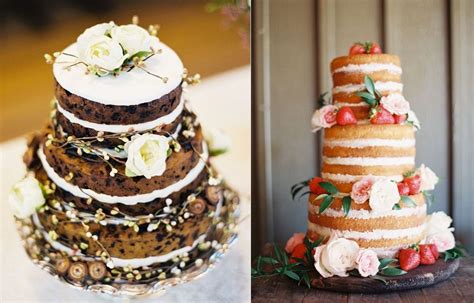 Naked Cake La Nuova Tendenza Per La Torta Nuziale Bigodino