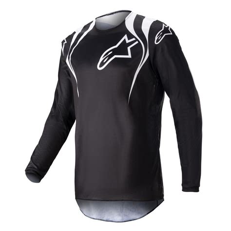 Alpinestars MX Jersey Fluid Narin Schwarz Weiß Maciag Offroad