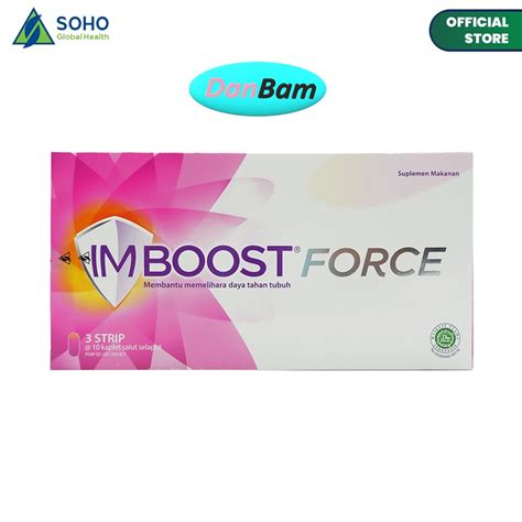 Jual Imboost Force Daya Tahan Tubuh 1 Strip 10 Kaplet Shopee Indonesia