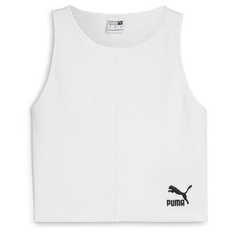 Puma Classics Ribbed Crop Top Women Unisportdk