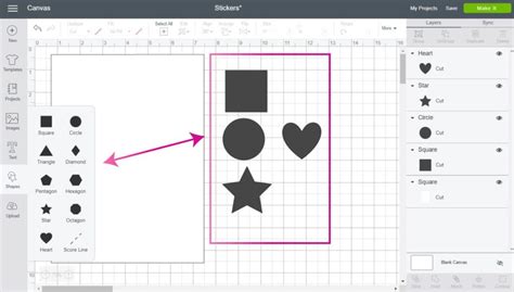 How to Make Stickers with your Cricut +Free Sticker Layout Templates