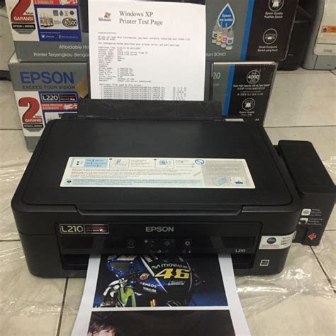 Jual Printer Epson L210 Bekas Print Scan Copy Indonesia Shopee Indonesia