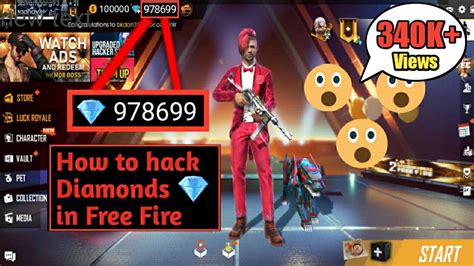 How To Get Unlimited Diamonds In Free Fire Game Youtube