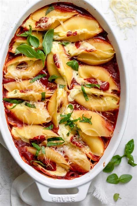 Cheese Stuffed Shells Feelgoodfoodie