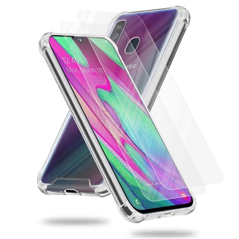 Samsung Galaxy A40 Skal Fodral Case Transparent Elgiganten Elgiganten