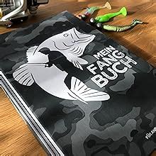 Mein Fangbuch für Angler Angelbuch zum Ausfüllen Zum Angeln auf