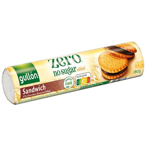 Gullon Biscuits Sandwich Au Chocolat Sans Sucre 250g Elmercado