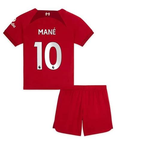 Maillots De Tenue Liverpool Sadio Man Enfant Domicile