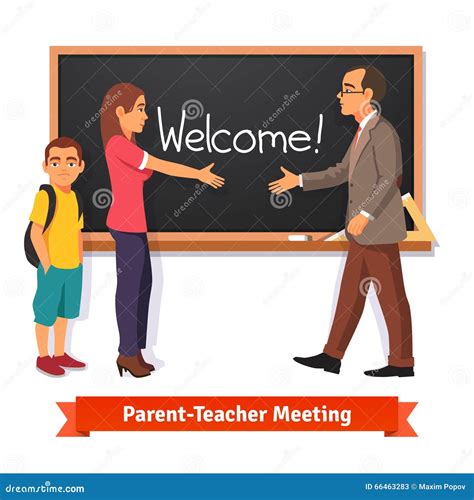 Parent Meeting Teacher Stock Illustrations – 110 Parent Meeting Teacher ...