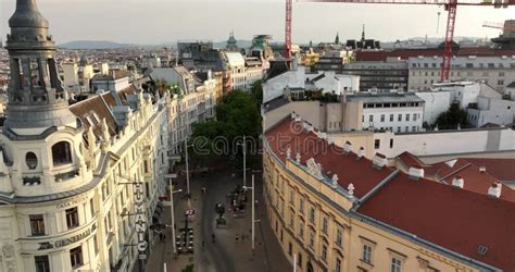 Aerial View Of Vienna City In Austria Vienna Center Top Aerial