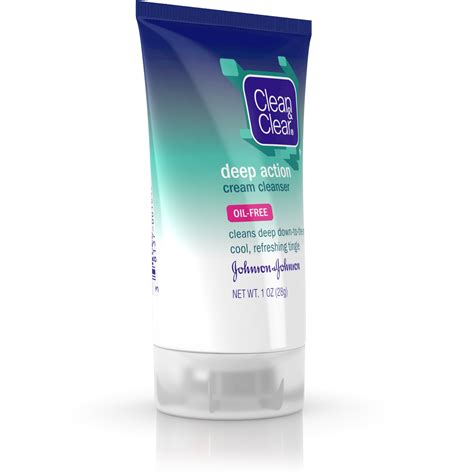 Clean And Clear Deep Action Cream Cleanser 1 Oz