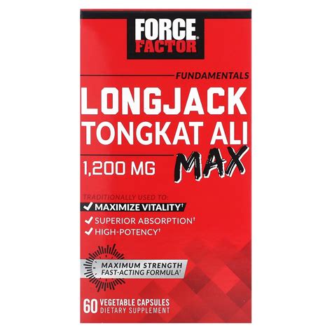 Force Factor Fundamentalslongjack Tongkat Ali Max