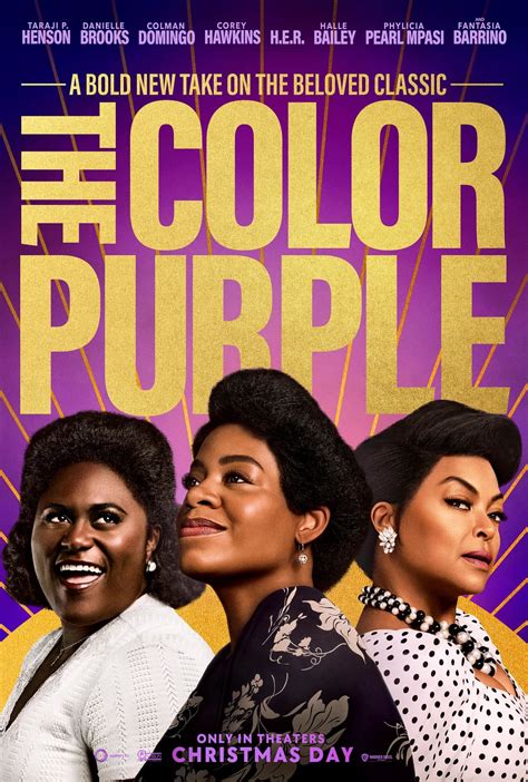 New Poster And Motion Poster For The Color Purple Are Released