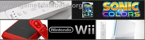 Sonic Colors - Nintendo Wii - Artwork - Marquee