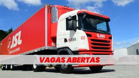 Vagas de Emprego no setor de Logística JSL está contratando Auxiliares