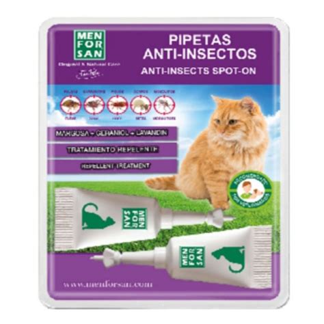 Jual Menforsananti Insect Spot On For Cats Neem Geraniol And