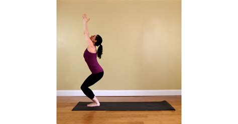 Chair Pose Yoga Sequence For Tight Shoulders Popsugar Fitness Photo 6