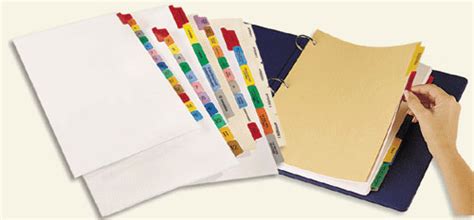 Custom Binder Dividers, Inserts & Index Tabs: 5 Stylish Ideas