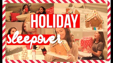 Diy Holiday Sleepover Youtube