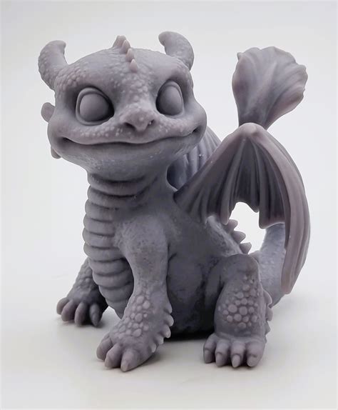 Obj File Baby Dragon 👶・3d Printer Design To Download・cults