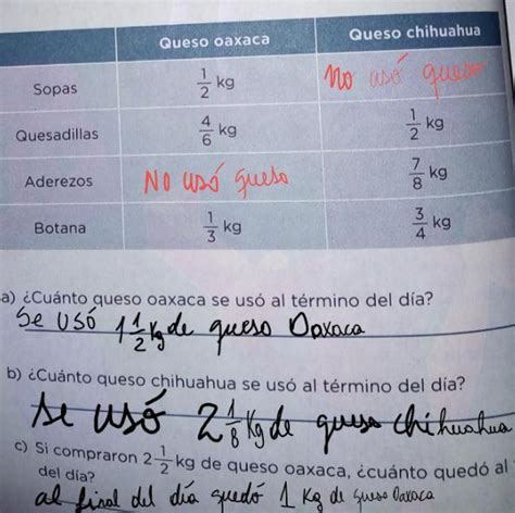 C Mo Saco La Cantidad De El Porcentaje Fraccionado De El Queso Ay Denme