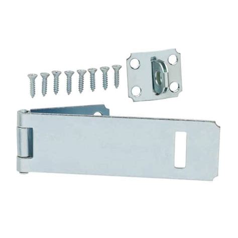 Everbilt In Zinc Plated Adjustable Staple Safety Hasp The