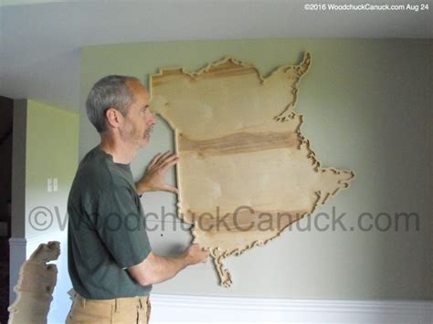 Wood map of New Brunswick – WoodchuckCanuck.com