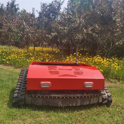 1000mm 16HP Garden Electric Remote Control Robot Lawn Mower For Big