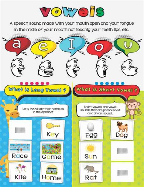 Vowels And Consonants Poster