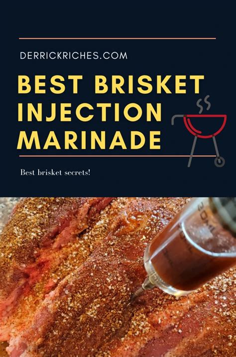 Best Brisket Injection Marinade | Derrick Riches