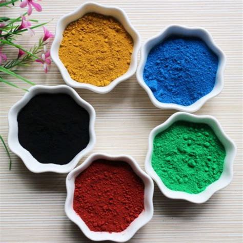 Ferric Oxide Pigment Manufacturer Iron Oxide Red Yellow Black Concrete