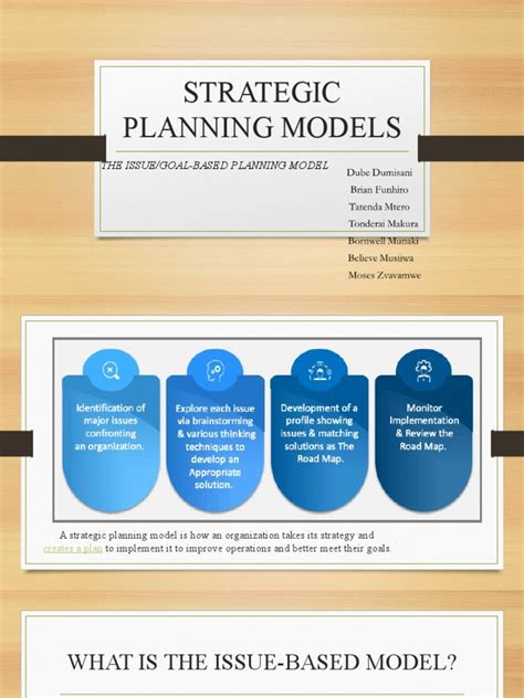 Strategic Planning Models Pdf Strategic Planning Strategic Management