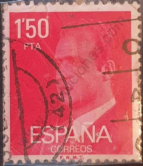 Sello España 1976 Serie básica Edifil 2344 Juan Carlos 1 50