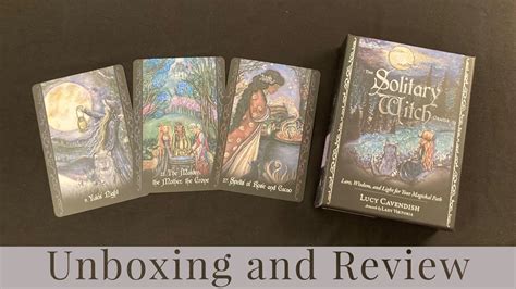 Unboxing And Review Of The Solitary Witch Oracle With Sample Reading