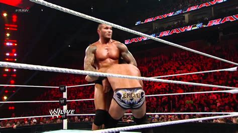 Randy Orton Vs Chris Jericho Raw May Youtube