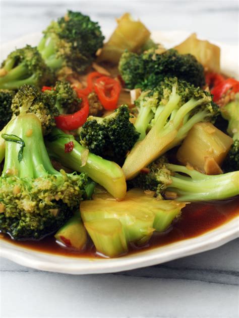 Broccoli Brown Sauce With Tofu Calories Garlicky Cashew Broccoli