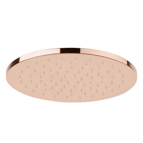 Mariner Douche De T Te En Acier Inoxydable Ronde Mm Or Rose